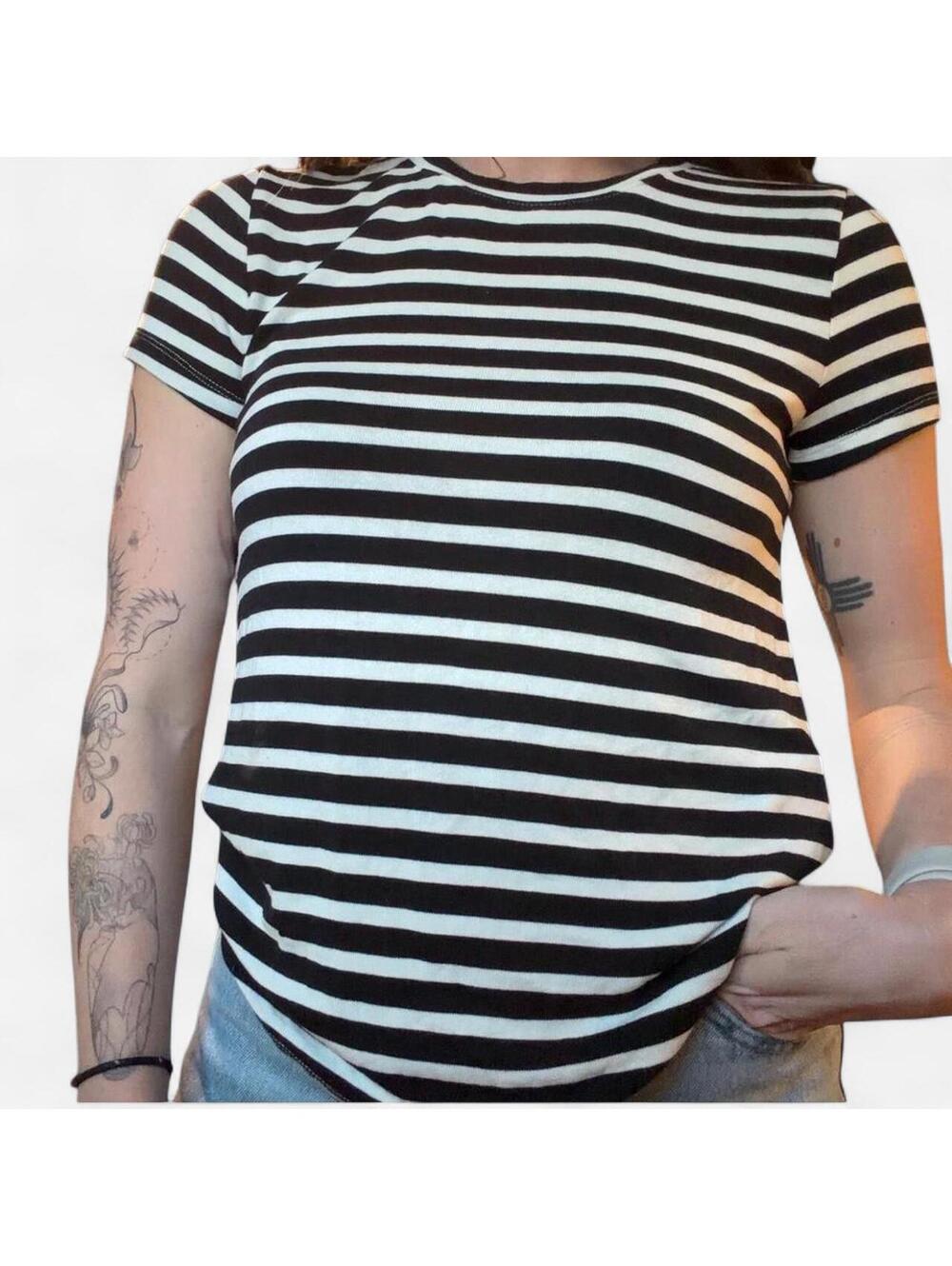 A New Day Women's Multi and Black Tshirt